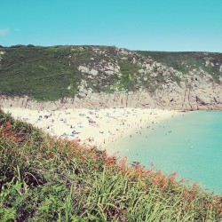Porthcurno Beach